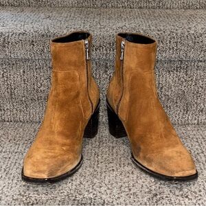 RAG & BONE Axel suede ankle boots 38